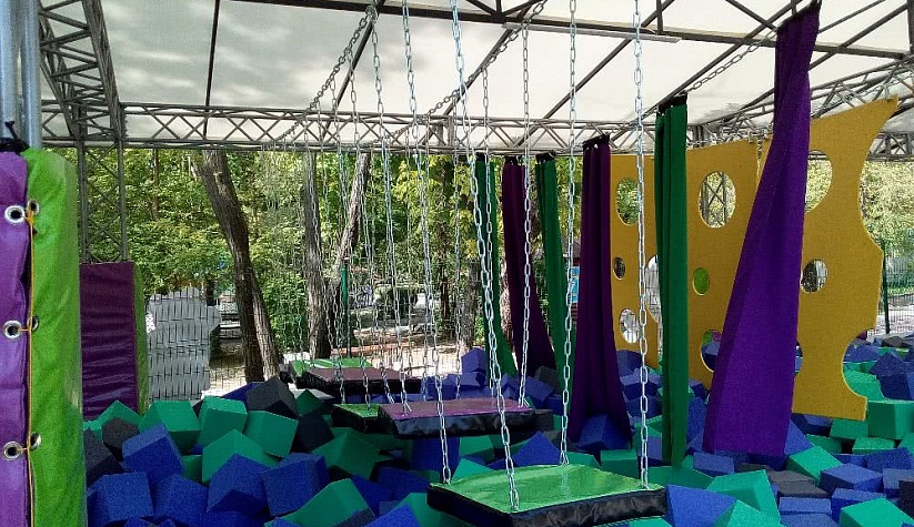Реализованный ниндзя парк в. г. Ейск