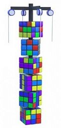 Скалодром мобильный Кубик-Рубика
