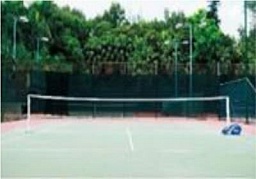  Стойки для большого тенниса,  с сеткой AviraGoal INFLAT SYSTEM 1
