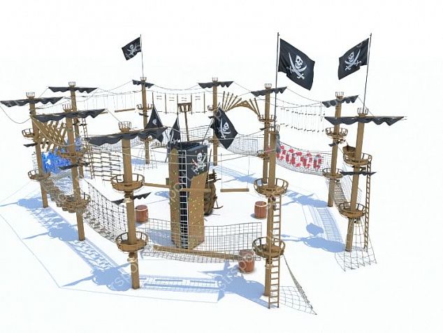 Веревочный парк Пиратский